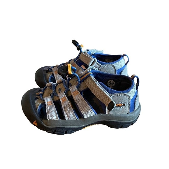 Keen Newport H2 Little Kids Sport Water Hiking Sandals SZ 12 Blue Gray - Picture 3 of 9